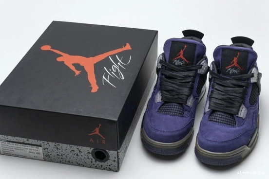 4 Purple Retro Air Travis x Scott AJ4-766302 Jordan AJ4-766302 0322